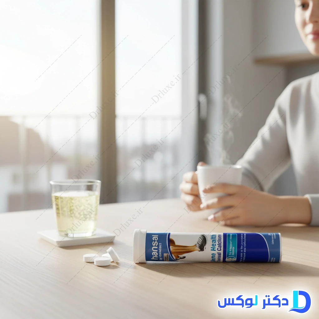 قرص جوشان کلسیم هانسال 20 عدد